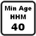 Minimum HHM age 40
